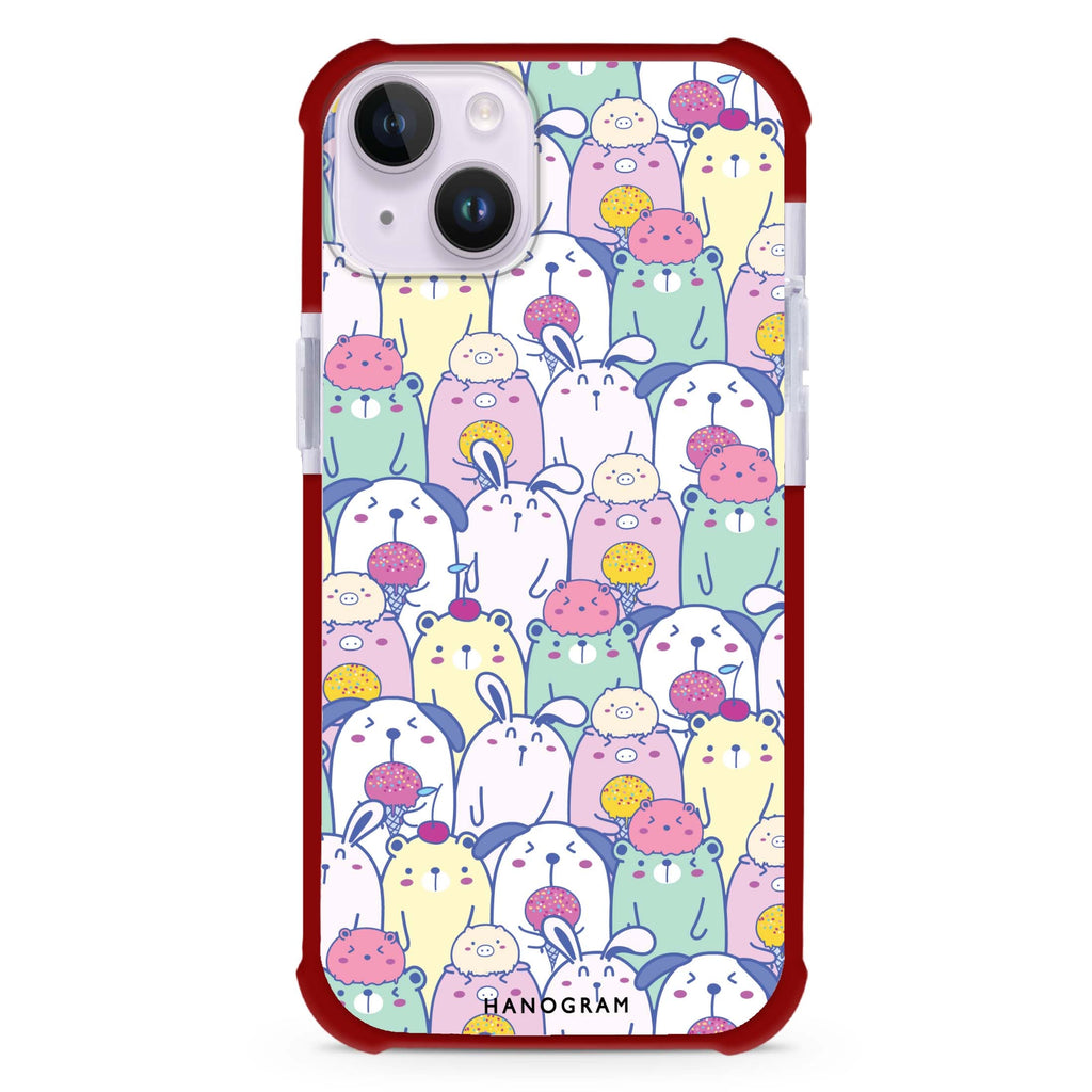 Charm Critters iPhone 15 Plus Ultra Shockproof Case