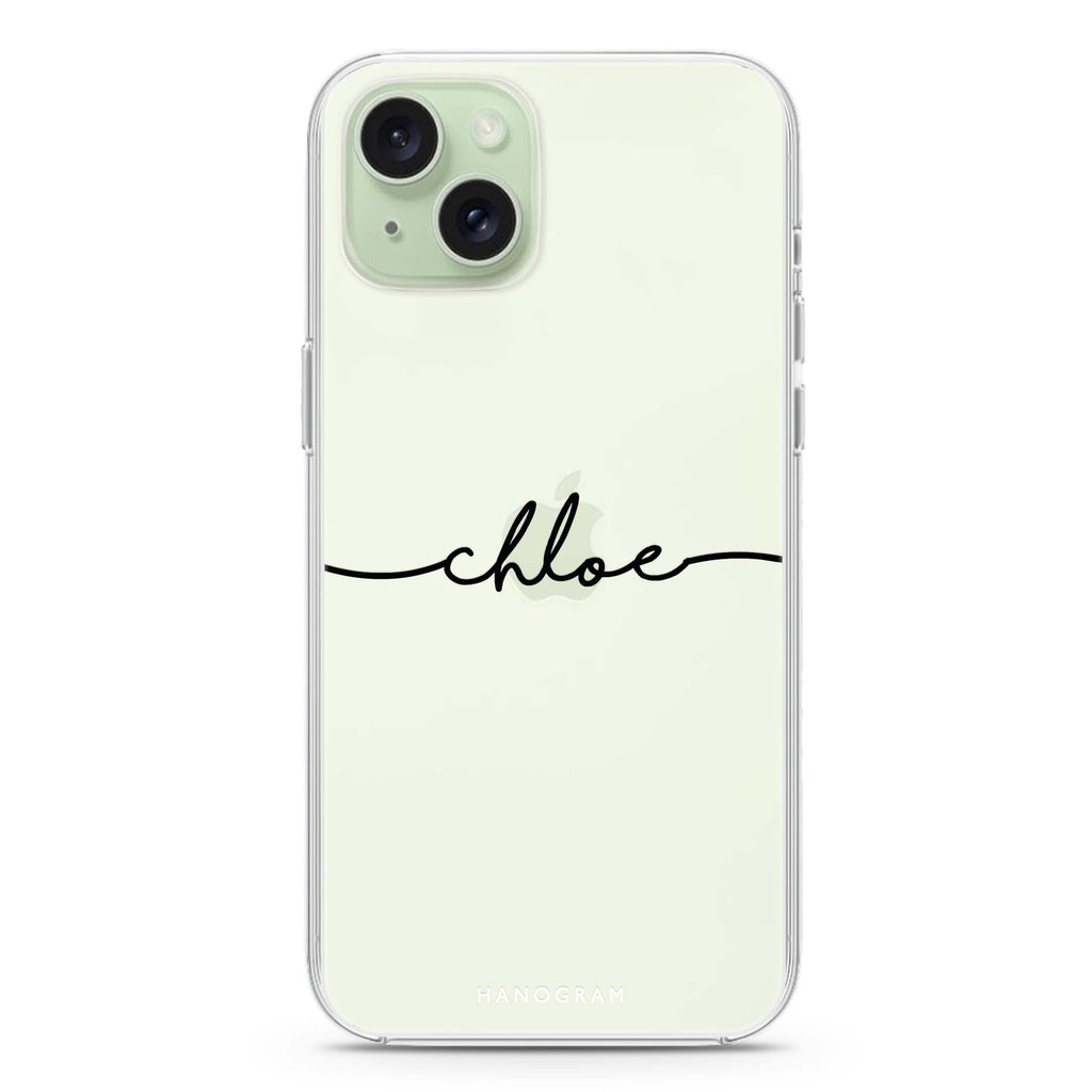 Handwritten iPhone Ultra Clear Case