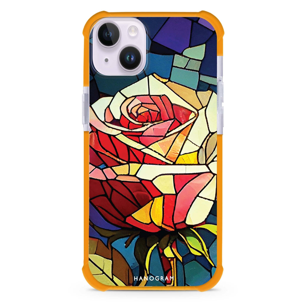 Rose Art iPhone 15 Plus Ultra Shockproof Case