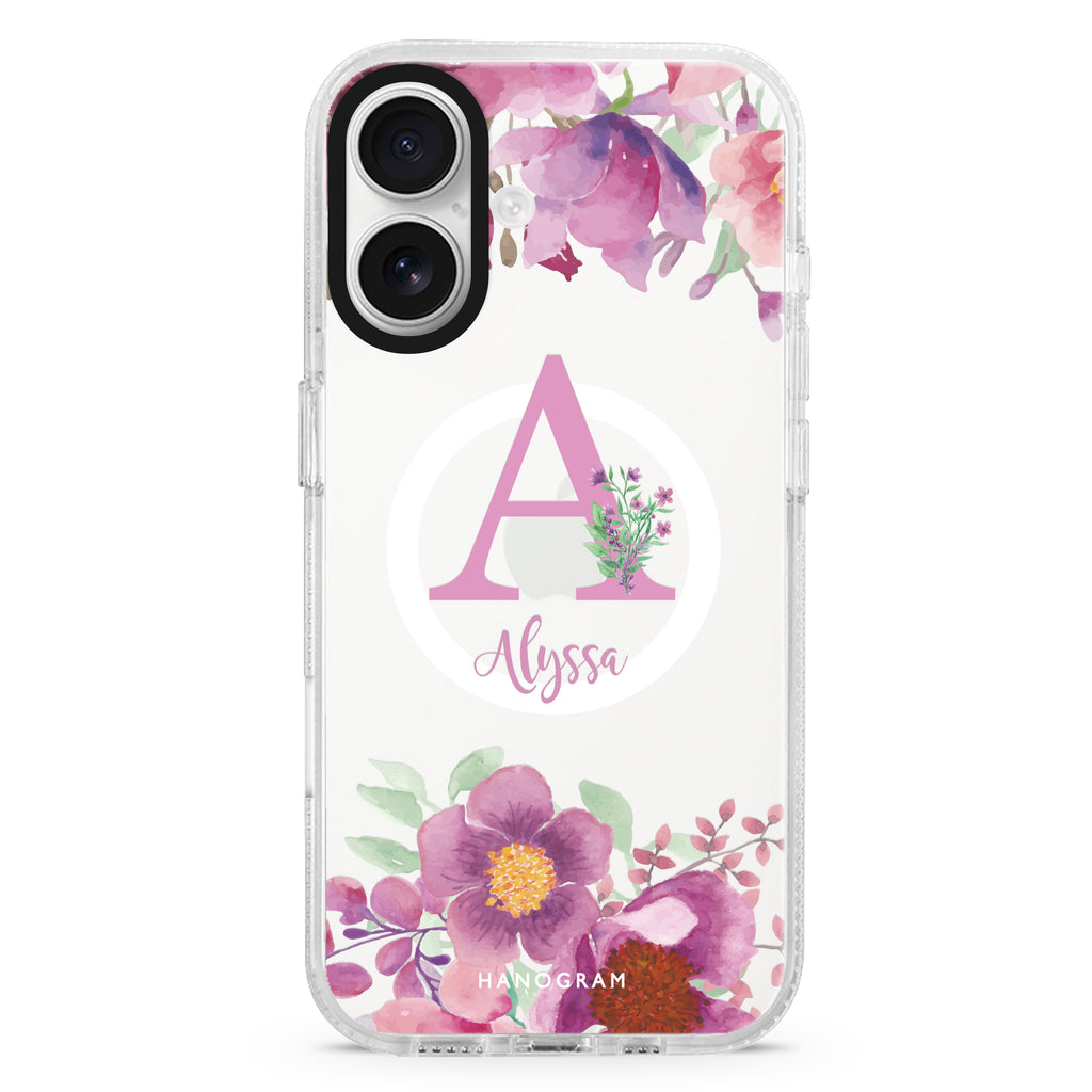 Gorgeous Monogram MagSafe Compatible Ultra Clear Case