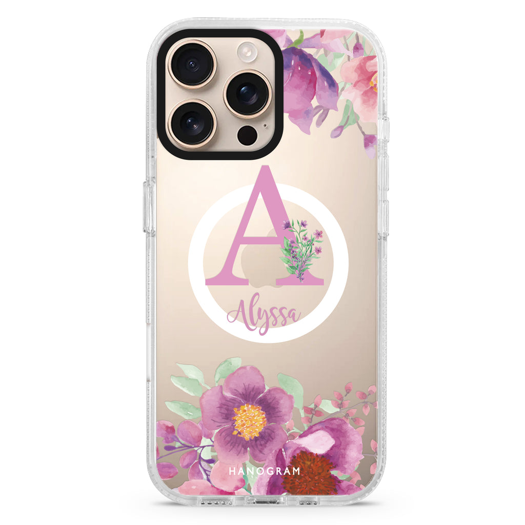Gorgeous Monogram MagSafe Compatible Ultra Clear Case
