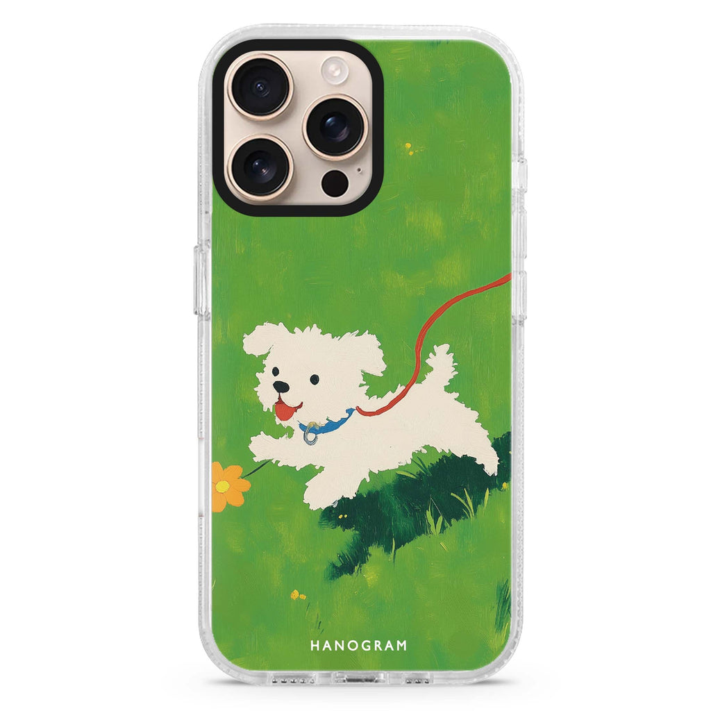 Puppy Pop MagSafe Compatible Ultra Clear Case