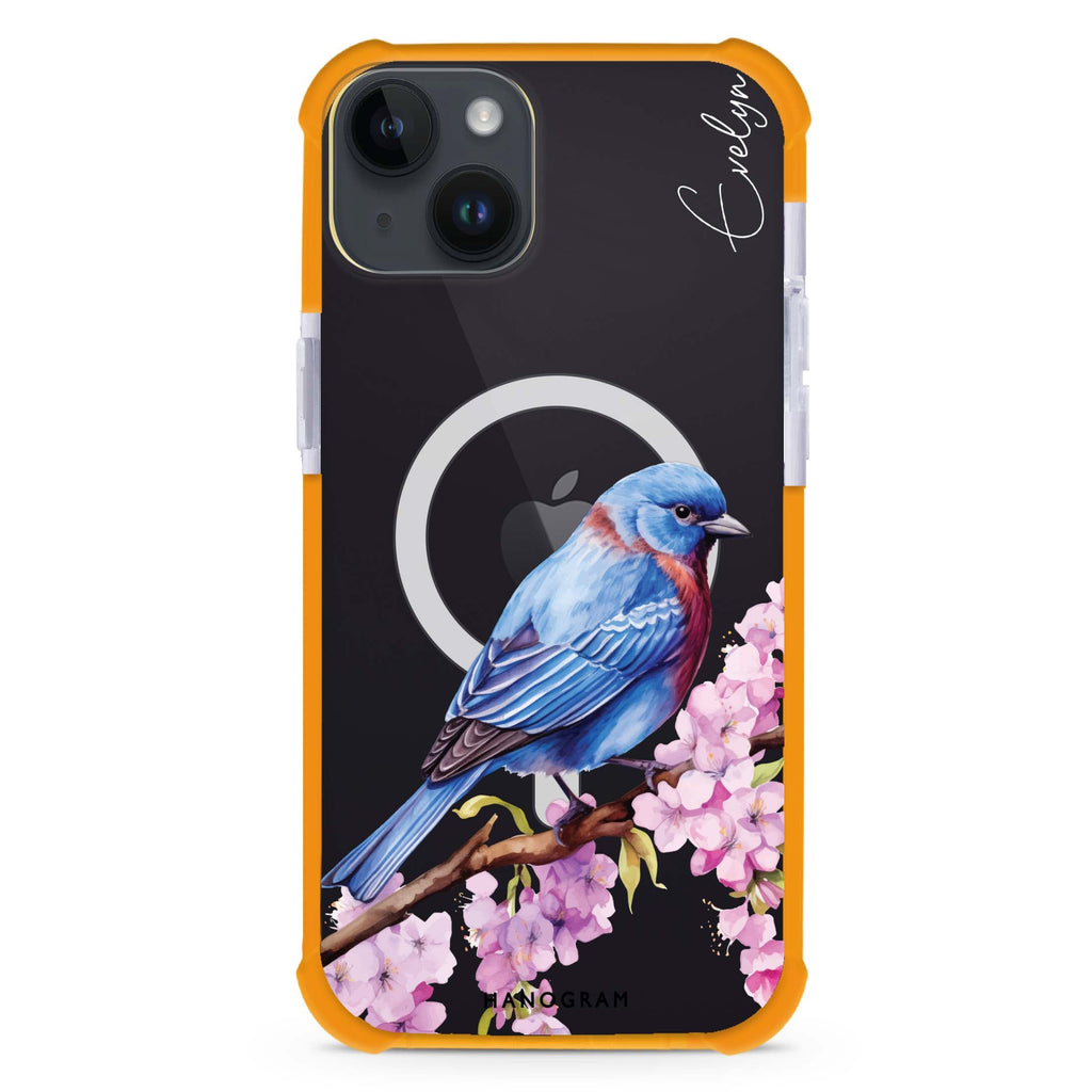 Bunting Blossom iPhone 15 Plus MagSafe Compatible Ultra Shockproof Case
