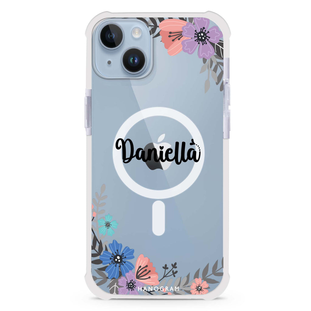 Blossom Bliss iPhone 15 Plus MagSafe Compatible Ultra Shockproof Case