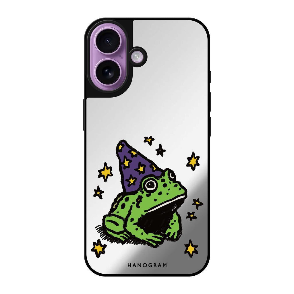 Starry-Nosed Wizard Frog Mirror Case