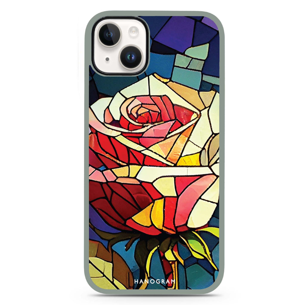 Rose Art iPhone 15 Plus Impact Guard Bumper Case