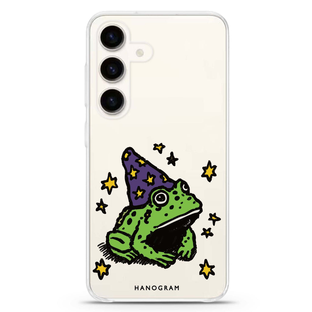Starry-Nosed Wizard Frog Samsung Galaxy Ultra Clear Case