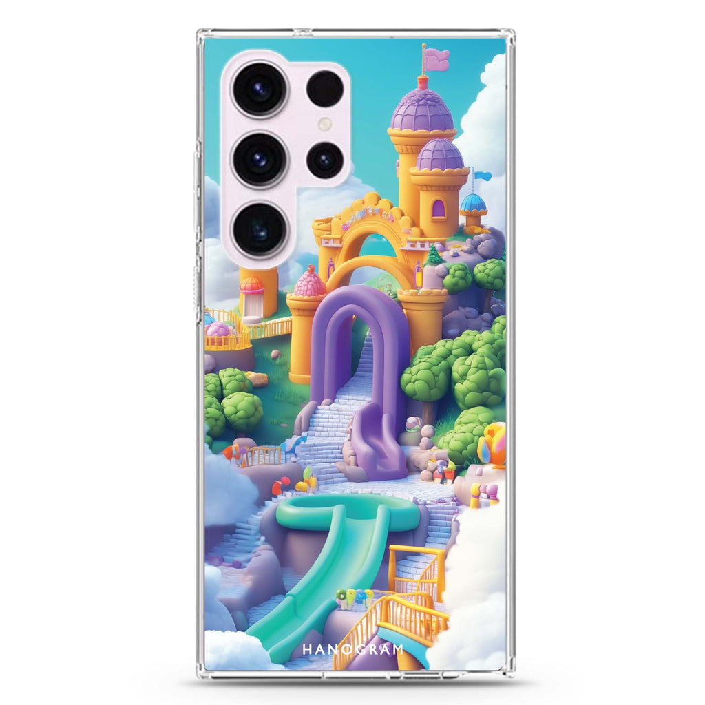 Mystic Playground Samsung Galaxy S26/S25/S24/S23/S22 Ultra ultra clear case, transparent design, main view