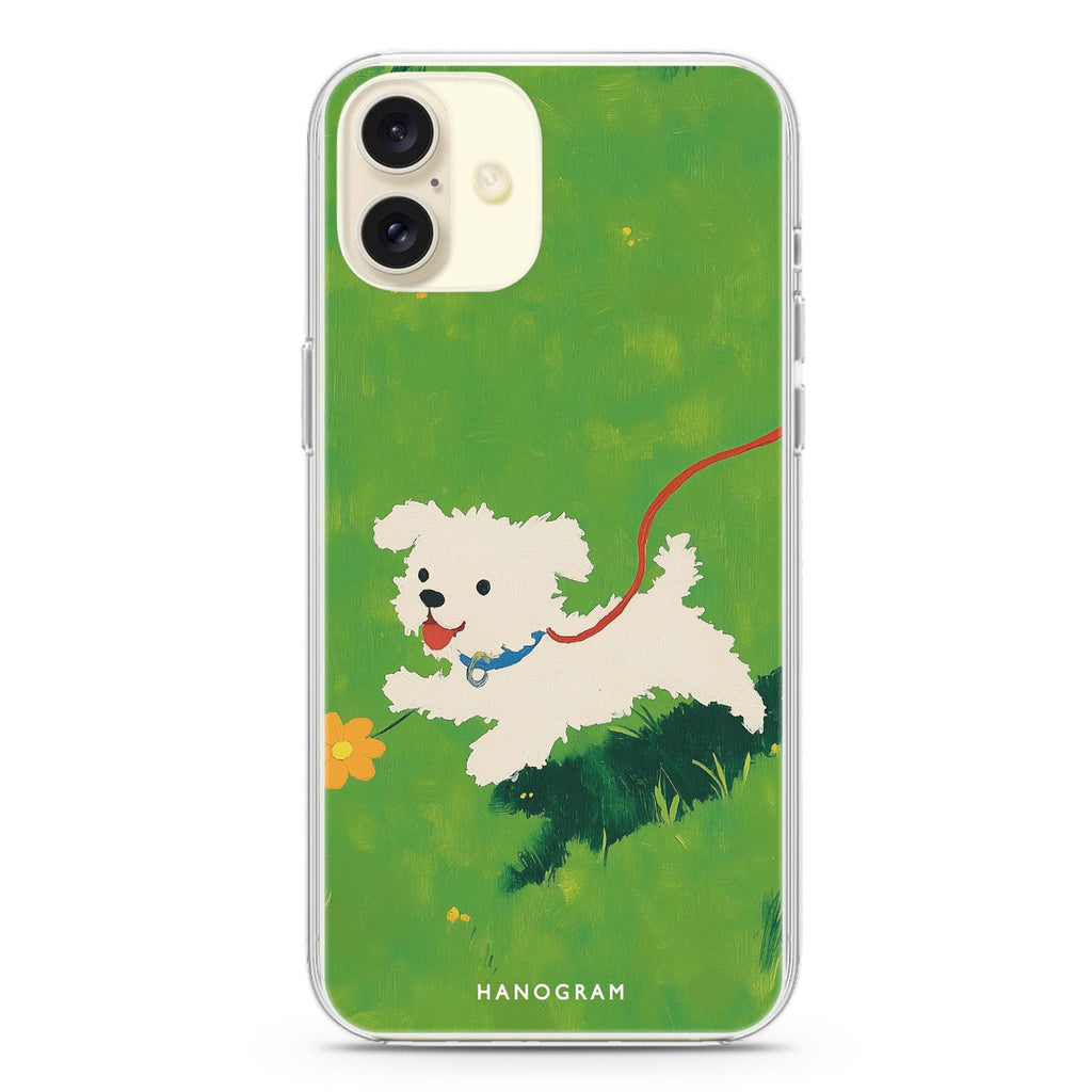 Puppy Pop MagSafe Compatible Ultra Clear Case