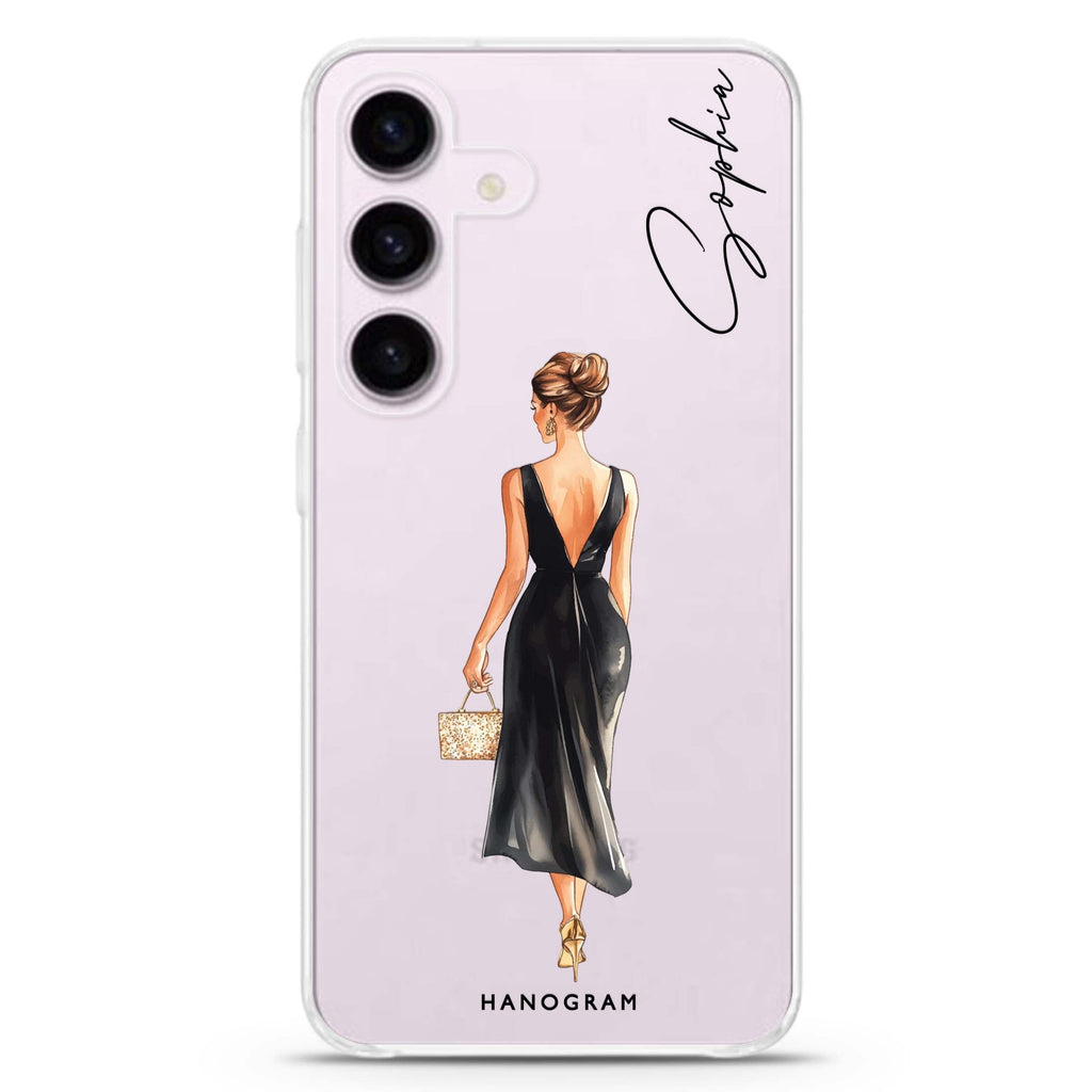 Midnight Glow Samsung Galaxy Ultra Clear Case