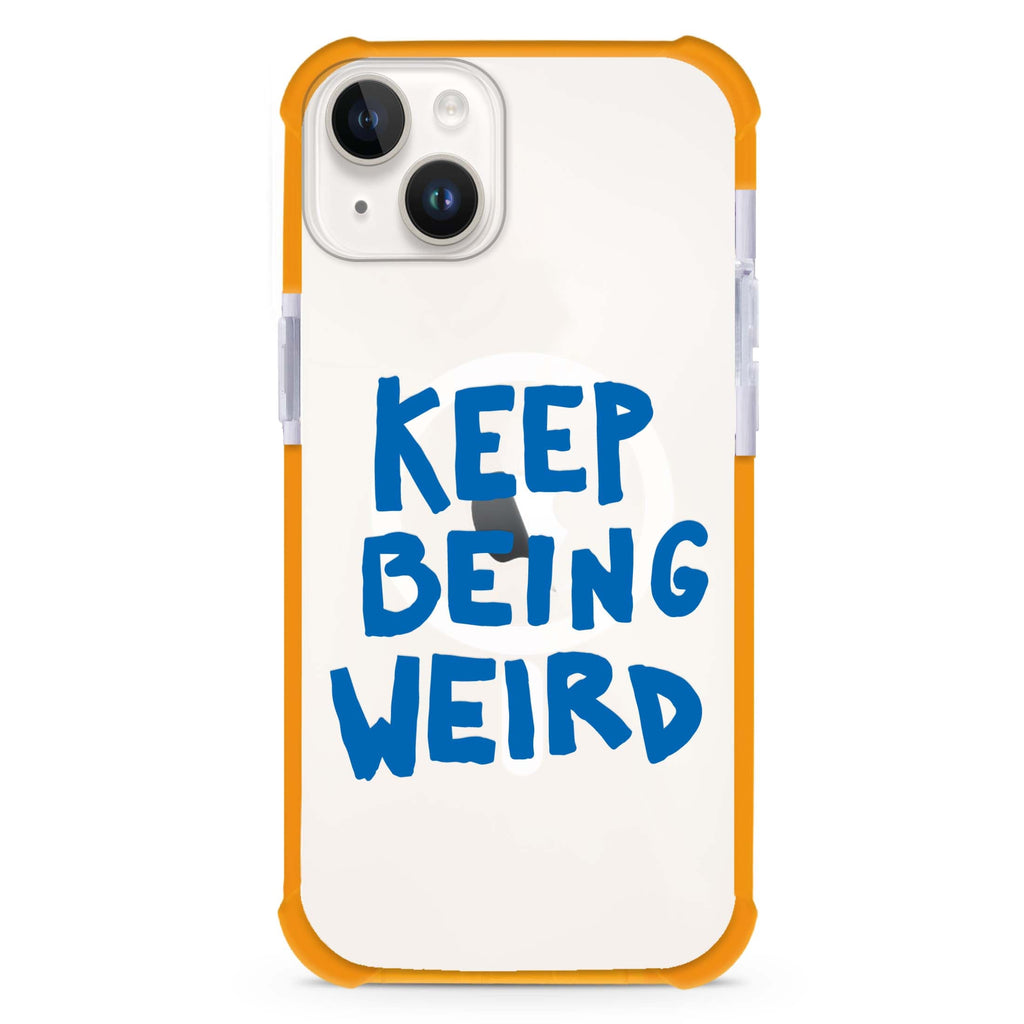 Keep Being Weird MagSafe Compatible Ultra Shockproof Case – Hanogram Keep Being Weird MagSafe Compatible Ultra Shockproof Case – Hanogram
