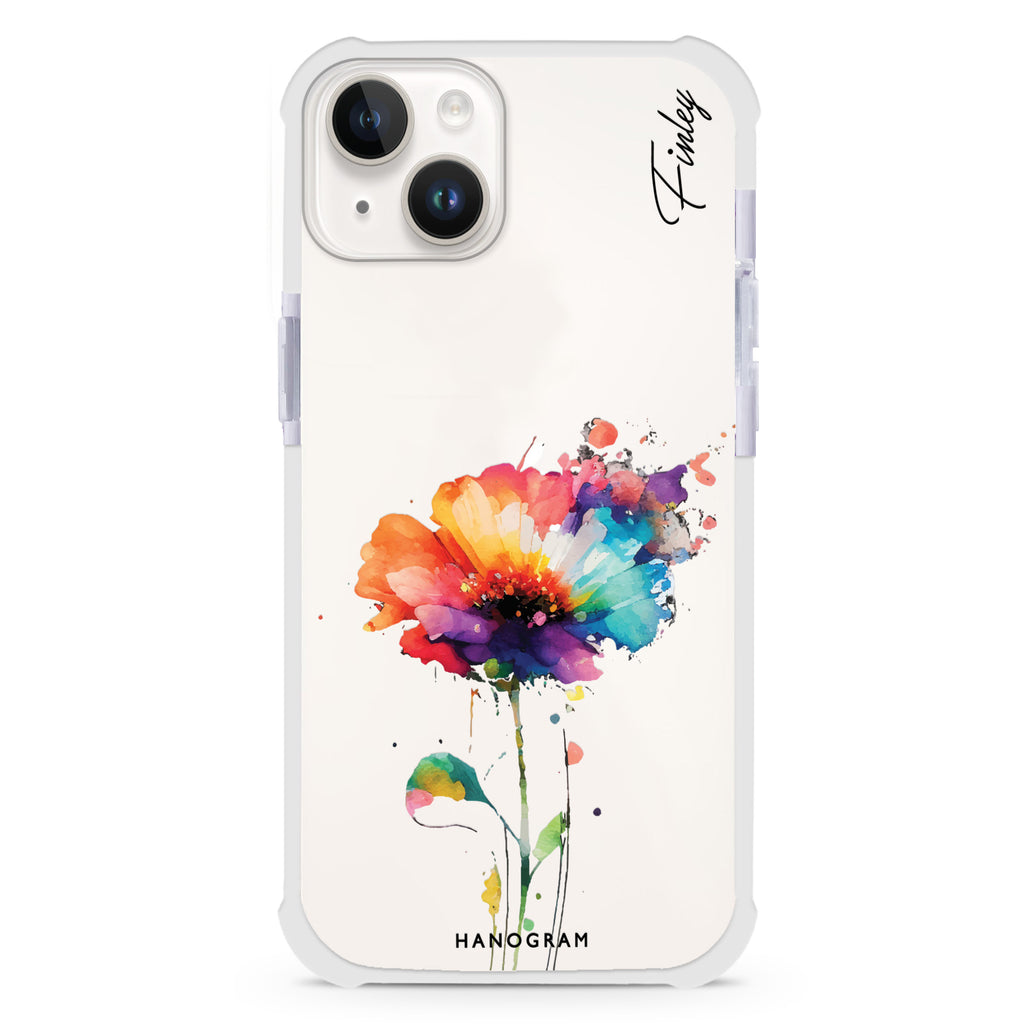 A Beautiful Watercolour Flower iPhone 14 Ultra Shockproof Case
