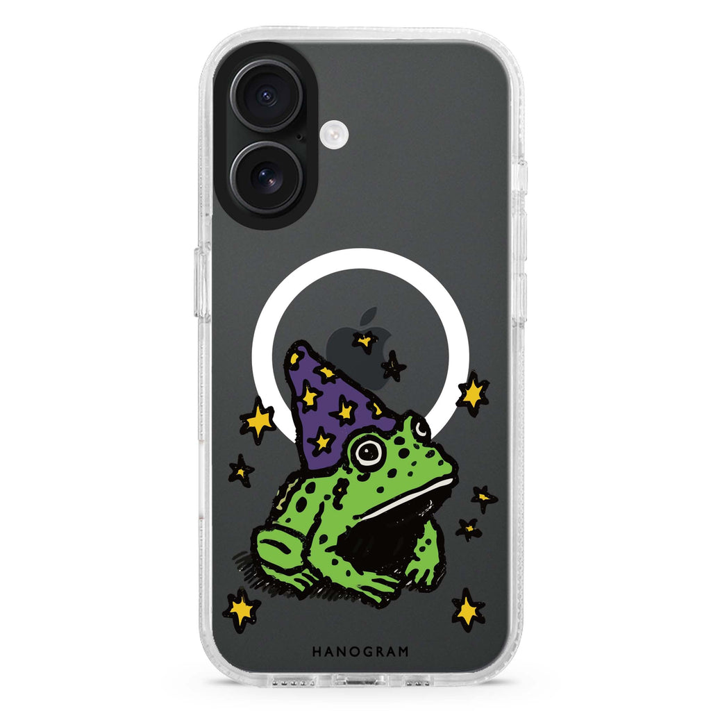 Starry-Nosed Wizard Frog MagSafe Compatible Ultra Clear Case