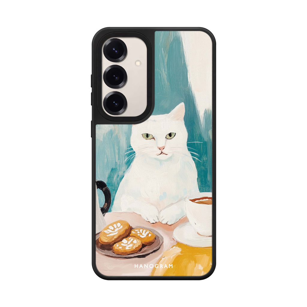 Coffee with Whiskers Mirror Case
