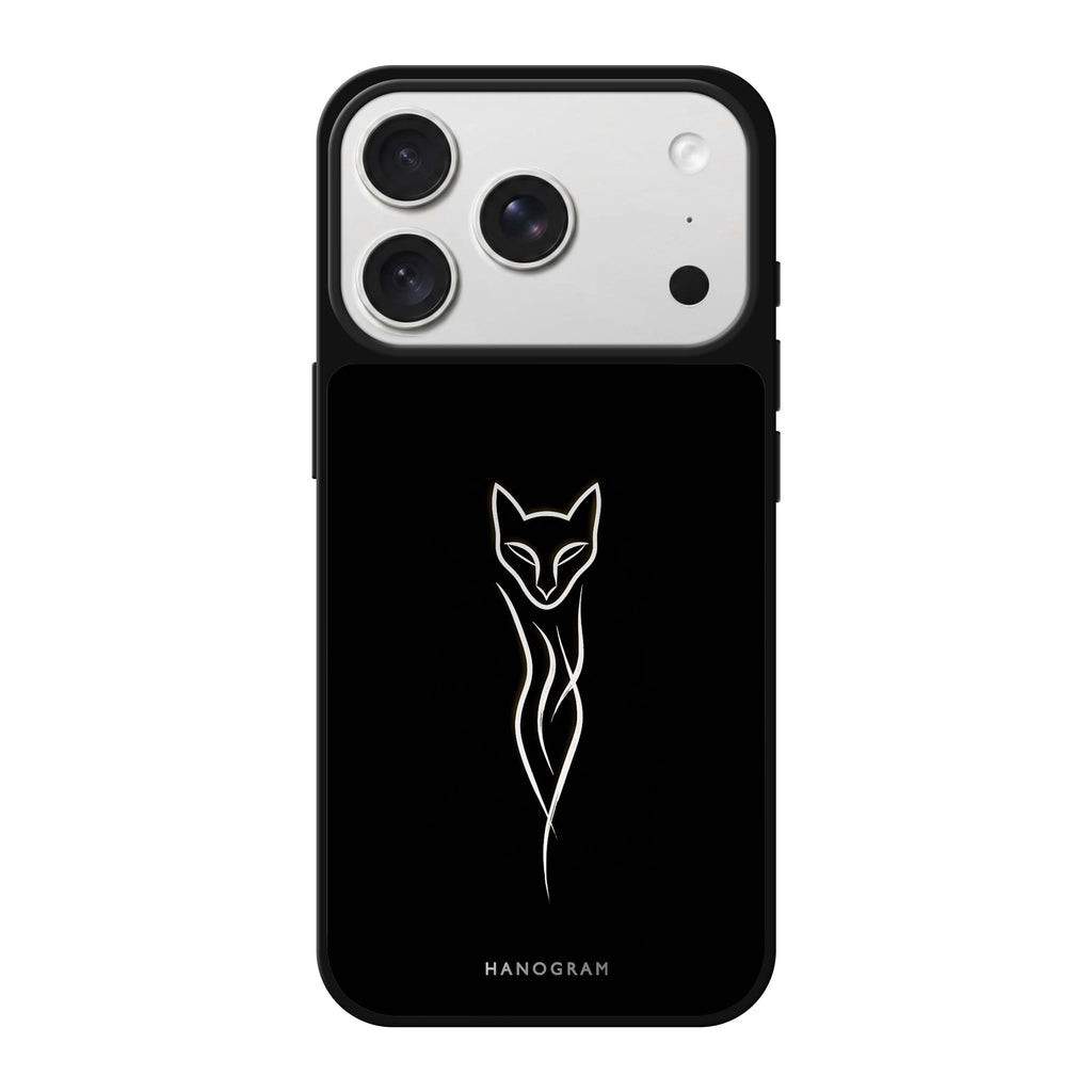 Fox in a Single Stroke iPhone 18 Pro Max Mirror Case - design view 1