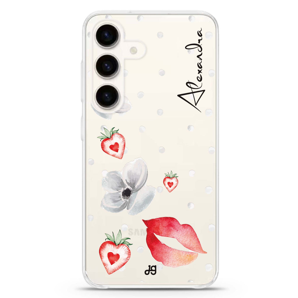 The First Date Samsung Galaxy Ultra Clear Case