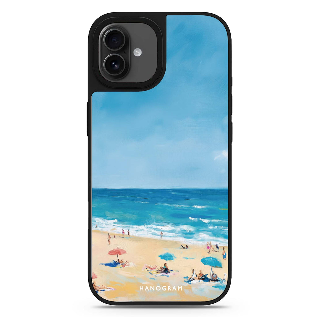 Sundown Shore iPhone 17 mirror case