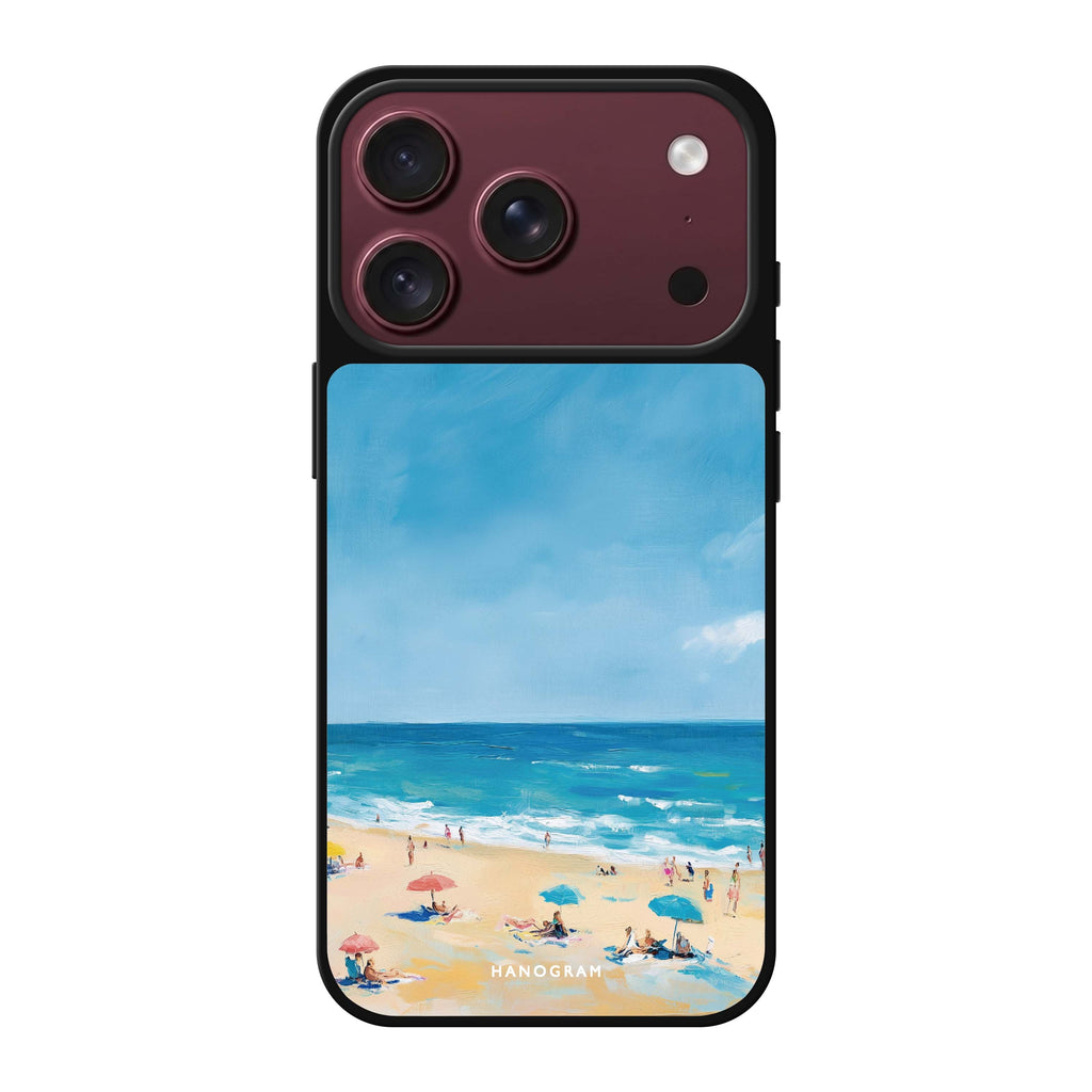 Sundown Shore summer nature travel iPhone 18 Pro Max mirror case