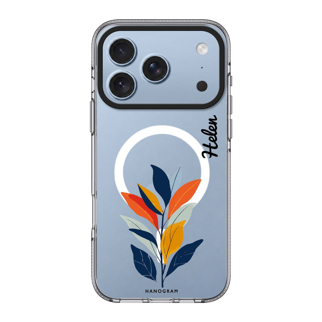Flora Flat Ultra Clear Case