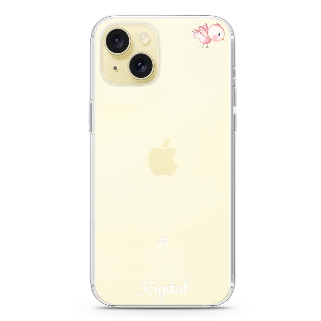 Bird of the Soul iPhone 15 plus Ultra Clear Case