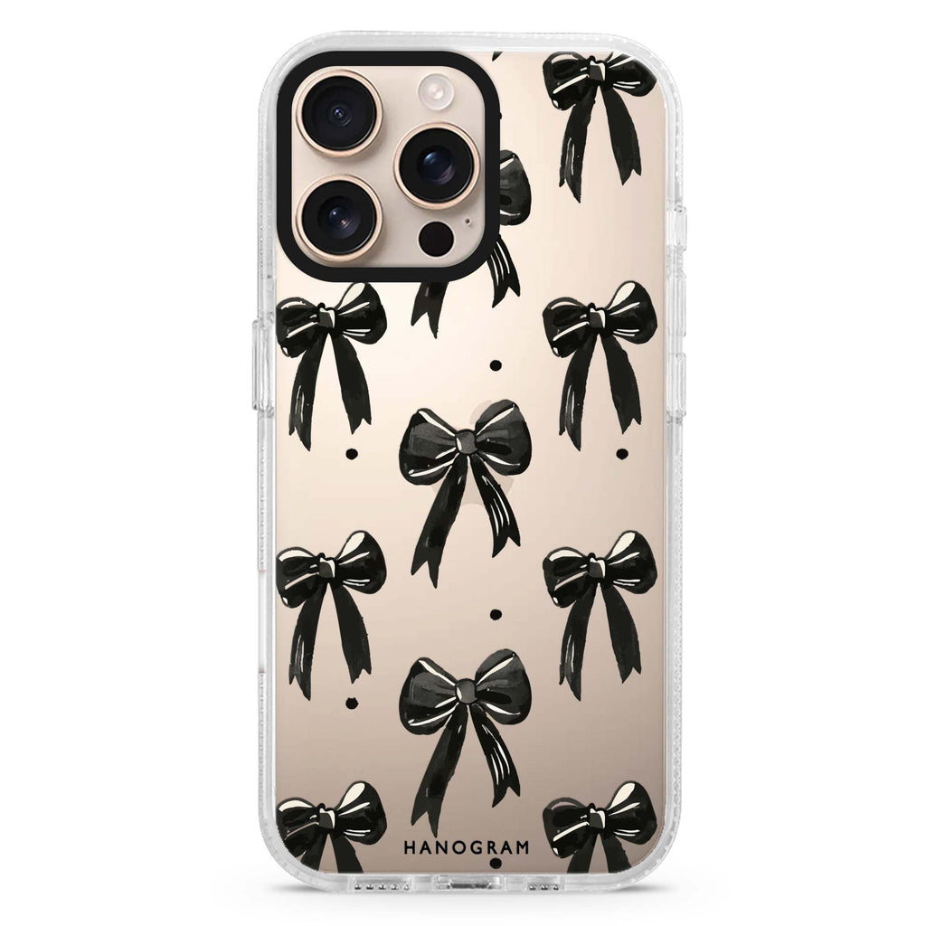 Black Ribbon iPhone Ultra Clear Case