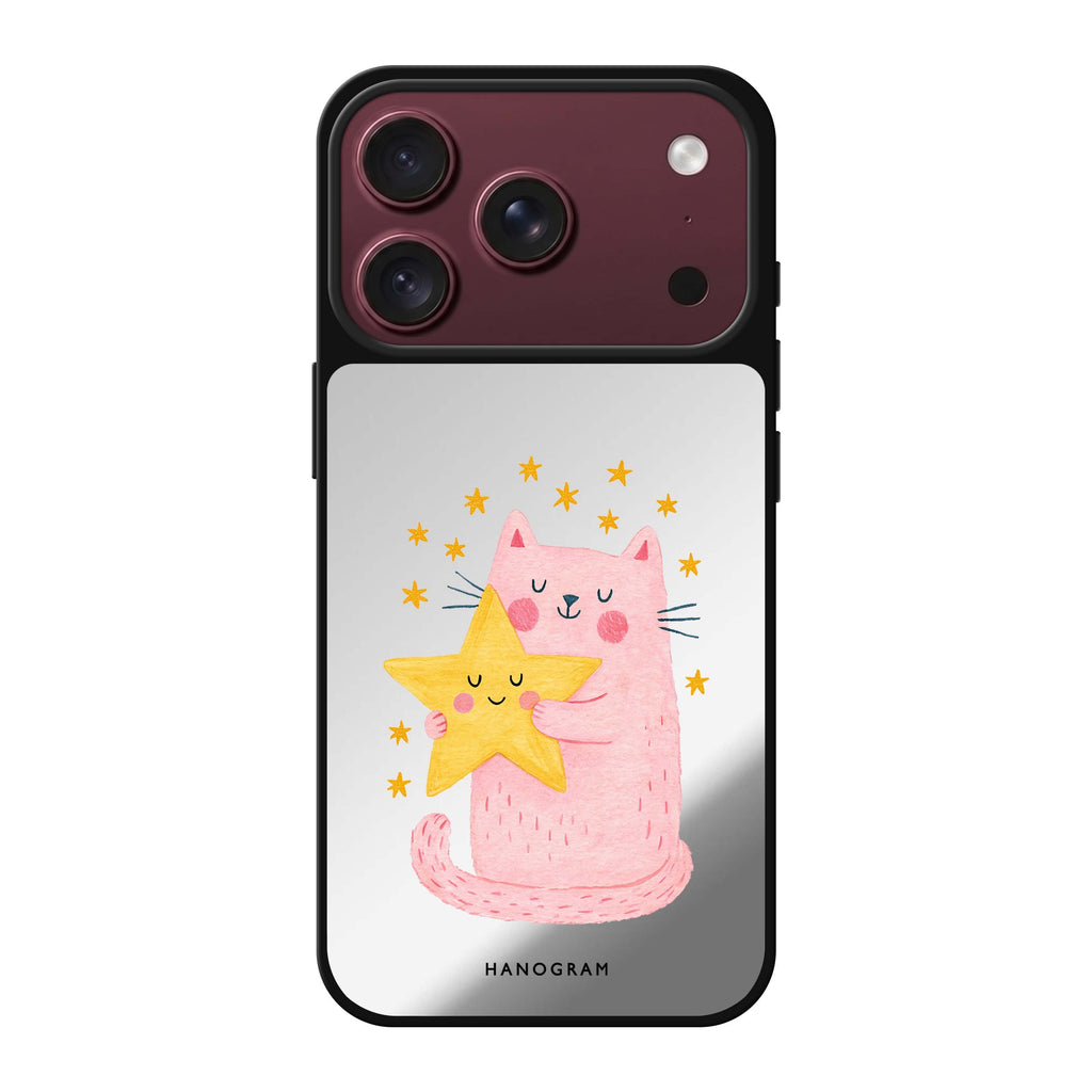 A Star in My Paws iPhone 18 Pro Max Mirror Case - design view 1