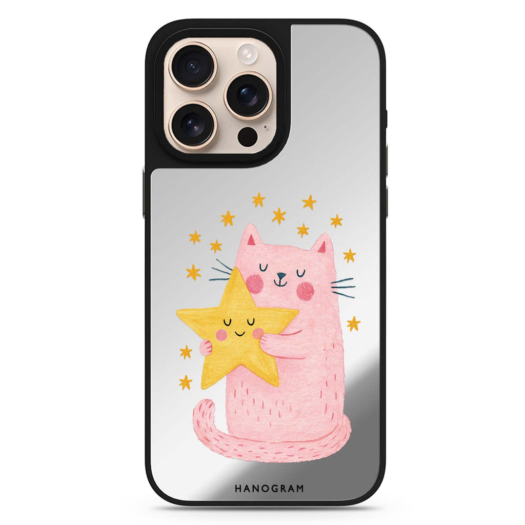 A Star in My Paws iPhone Mirror Case – design view 1