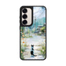 Sunny Day with a Cat Samsung Galaxy mirror case front view