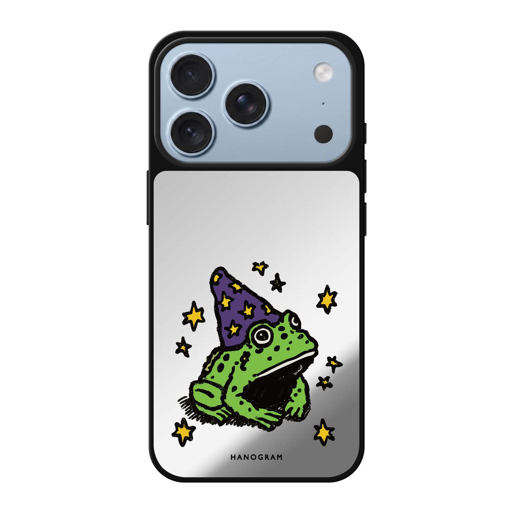 Starry-Nosed Wizard Frog star animal celestial iPhone 18 Pro Max mirror case