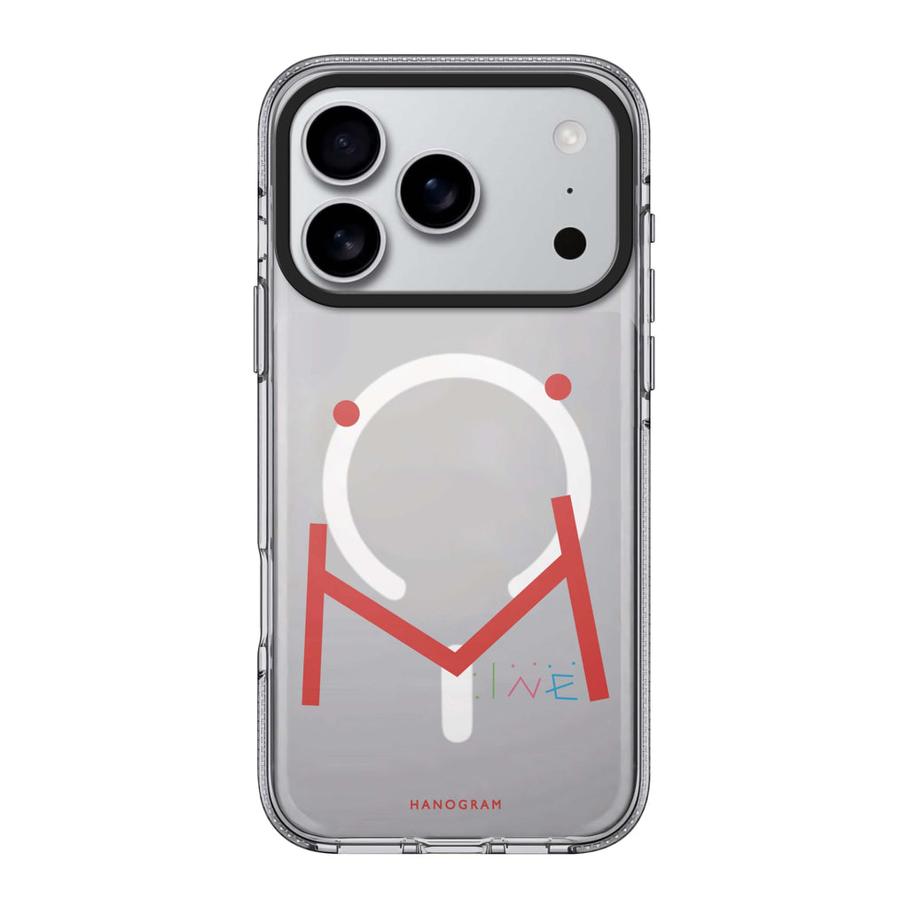 Mine graphic iPhone 17 Pro Max ultra clear case