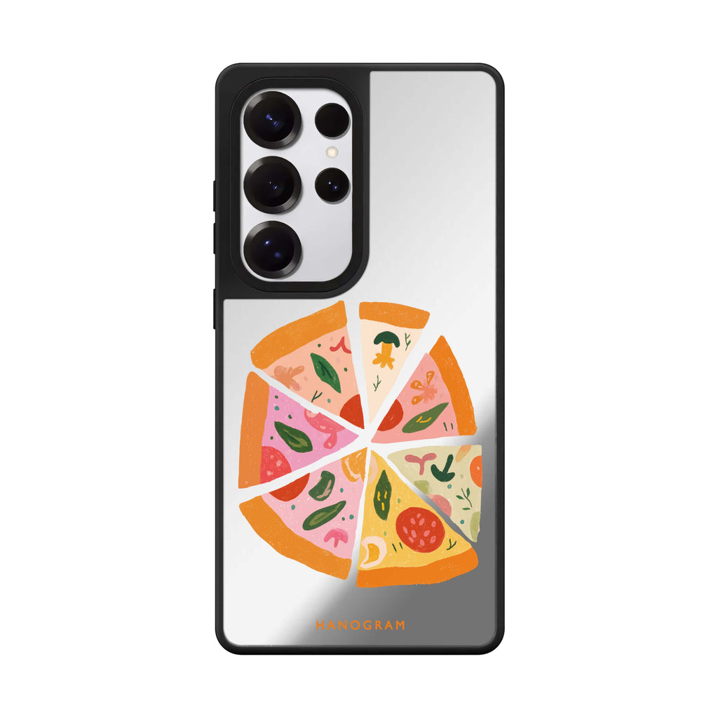 Pastel Pizza Dream Mirror Case