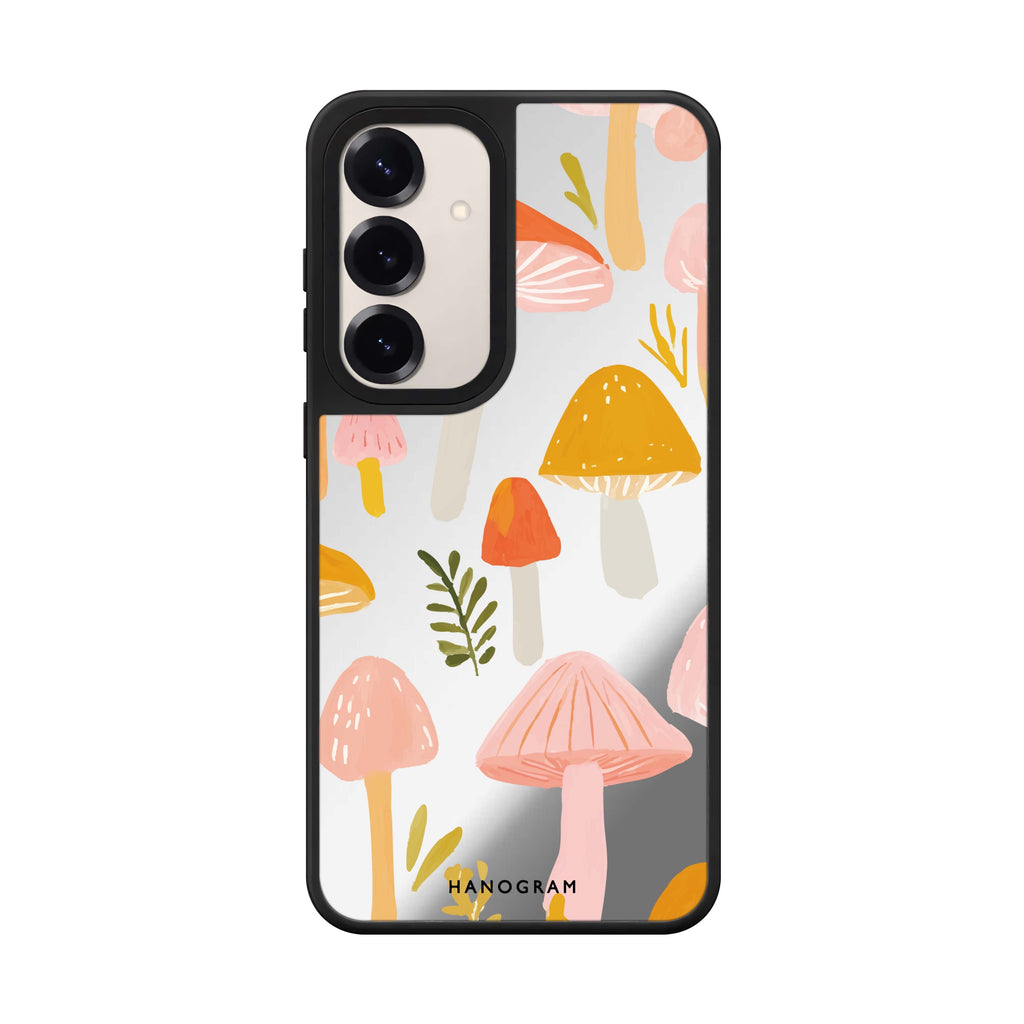 Blushing Mushrooms Mirror Case