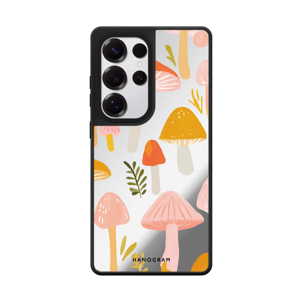 Blushing Mushrooms Mirror Case