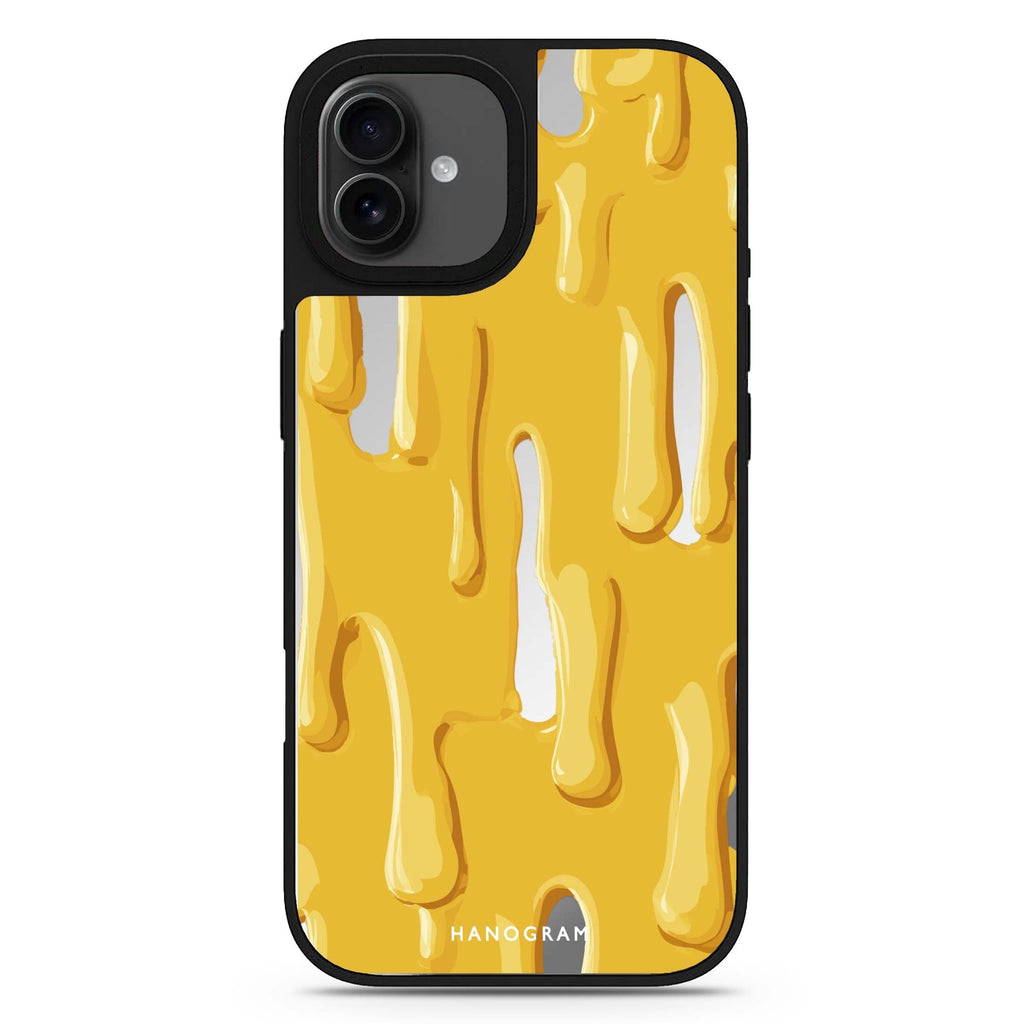 Peanut Butter Drizzle iPhone 17 mirror case