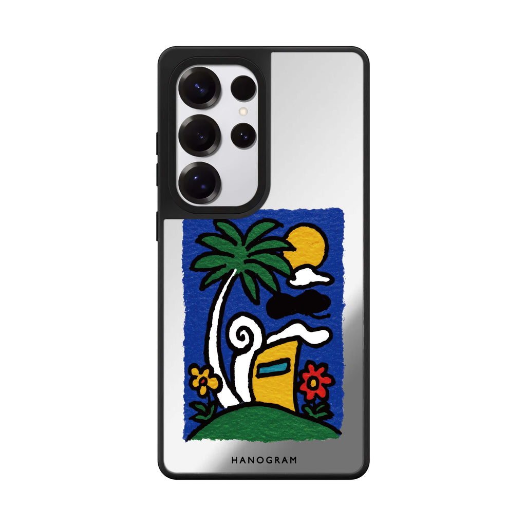 Golden Sun Seal Mirror Case