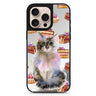 Watercolour Cat Design 1 cat design iPhone 16/15/14 Pro Max & Pro mirror case