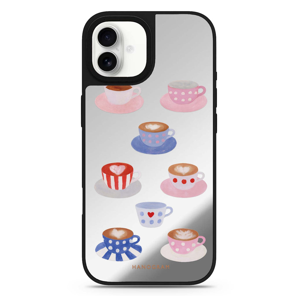 The Mismatched Mug Collection iPhone 17 Mirror Case - View 1