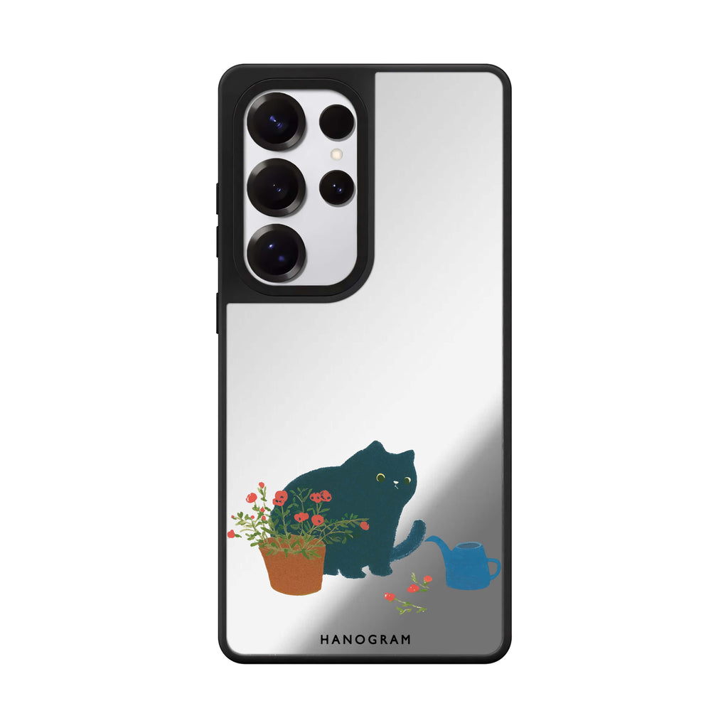 Bloom Keeper Cat Mirror Case