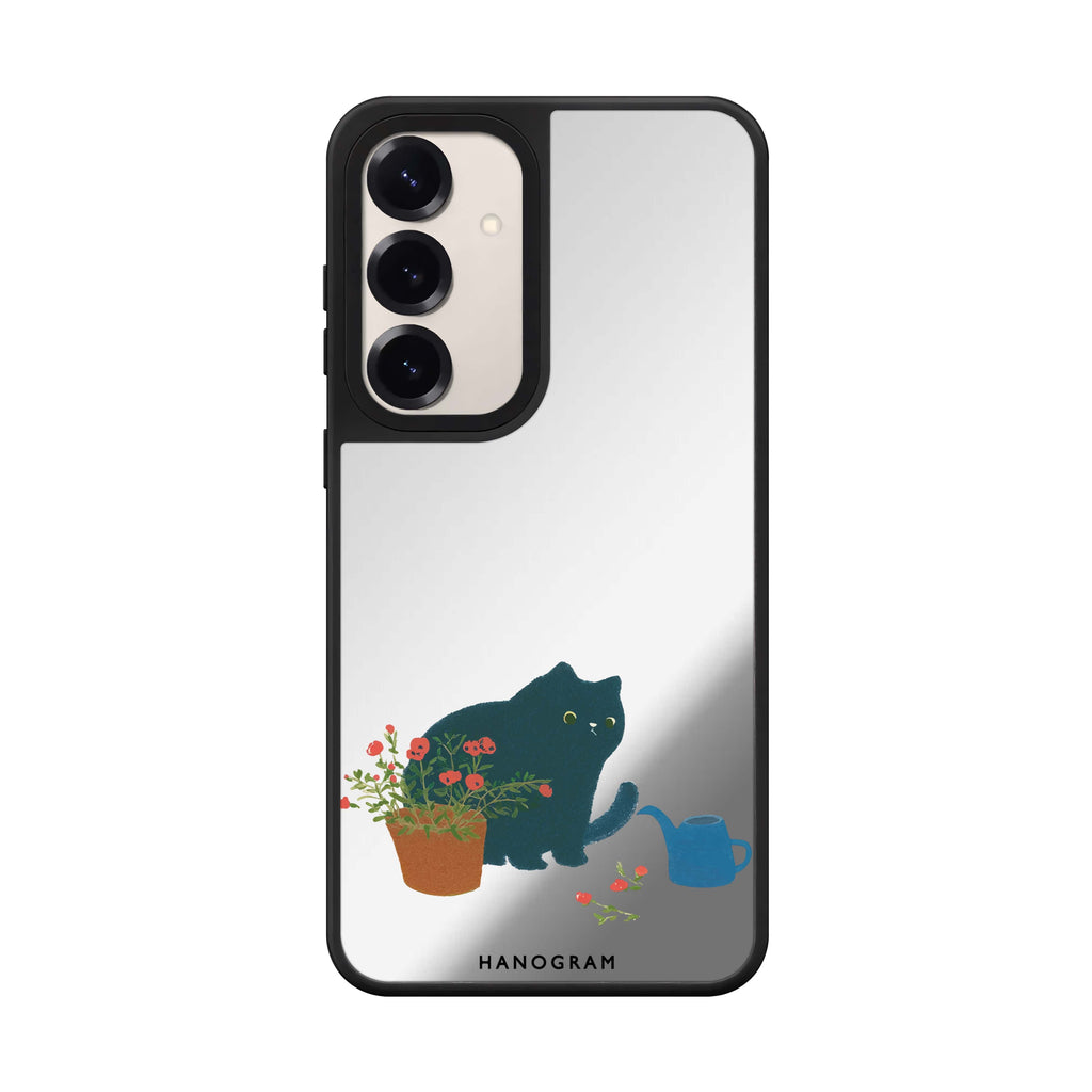 Bloom Keeper Cat Mirror Case