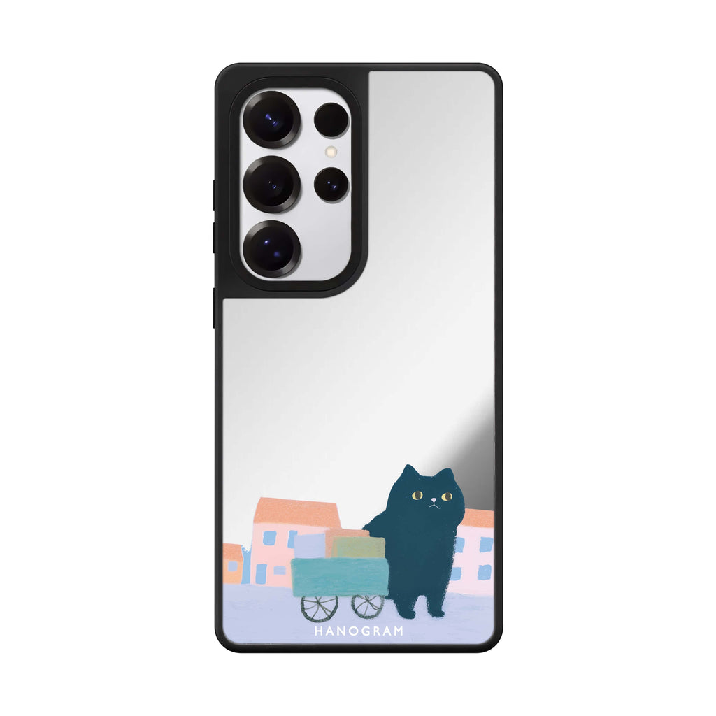 Purrfect New Home Mirror Case