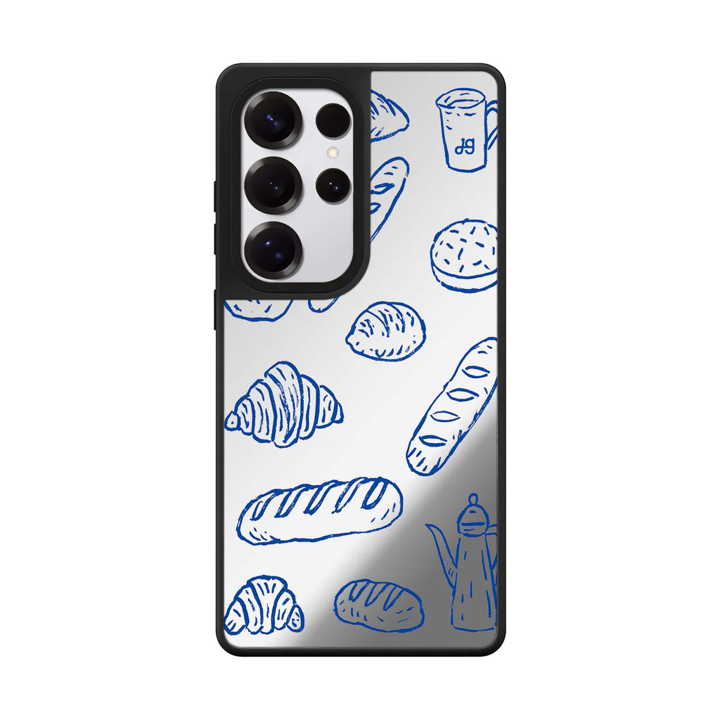 Blue Ink Boulangerie Samsung Galaxy Mirror Case - image 1
