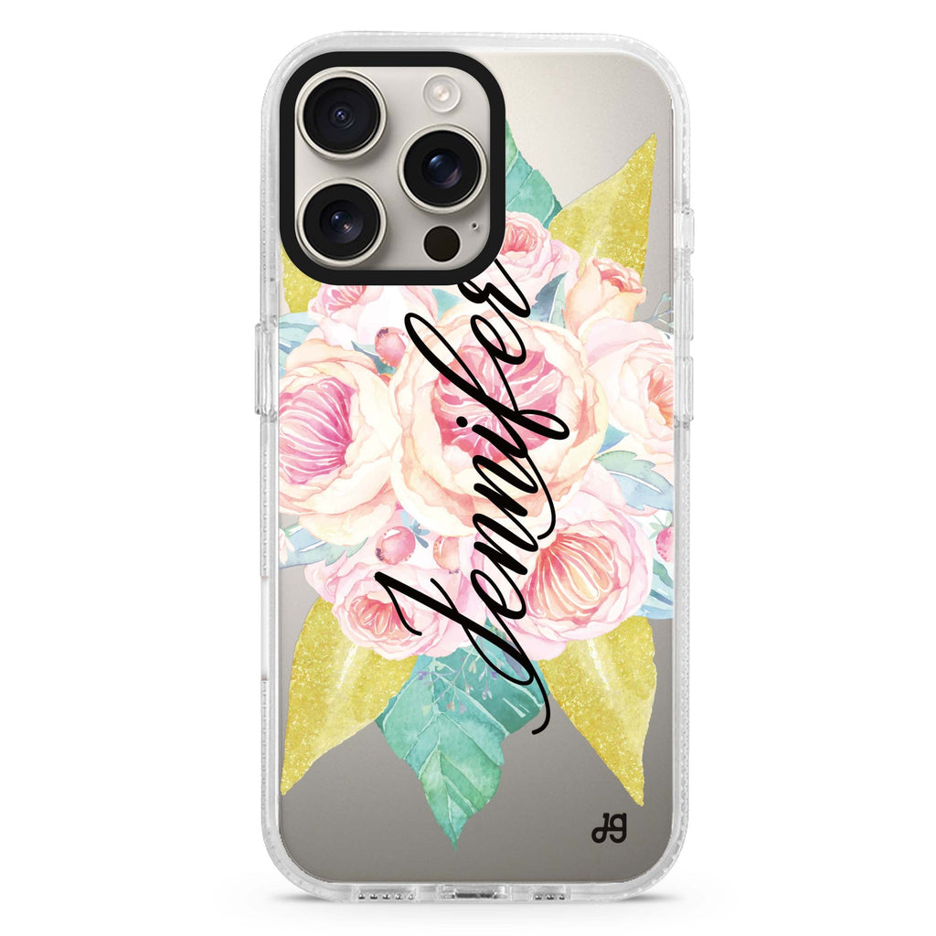 Abloom Rose iPhone 16 Pro & 16 Pro Max Case - Personalized and Stylish Protection