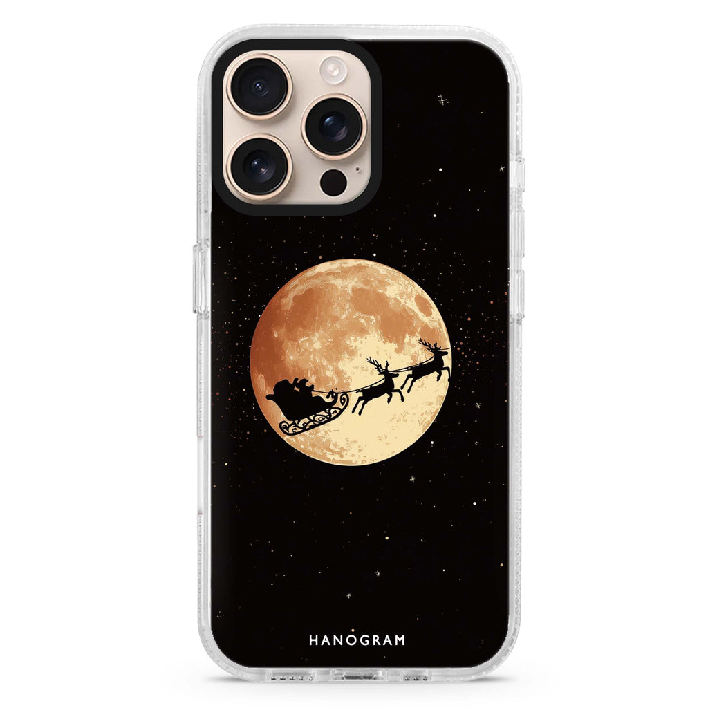 Santa Moon iPhone Ultra Clear Case