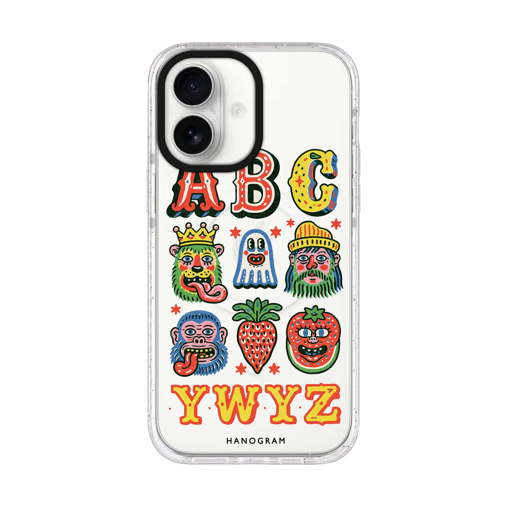 Oddball AlpHAAet Parade iPhone 17 Ultra Clear Case - product image 1
