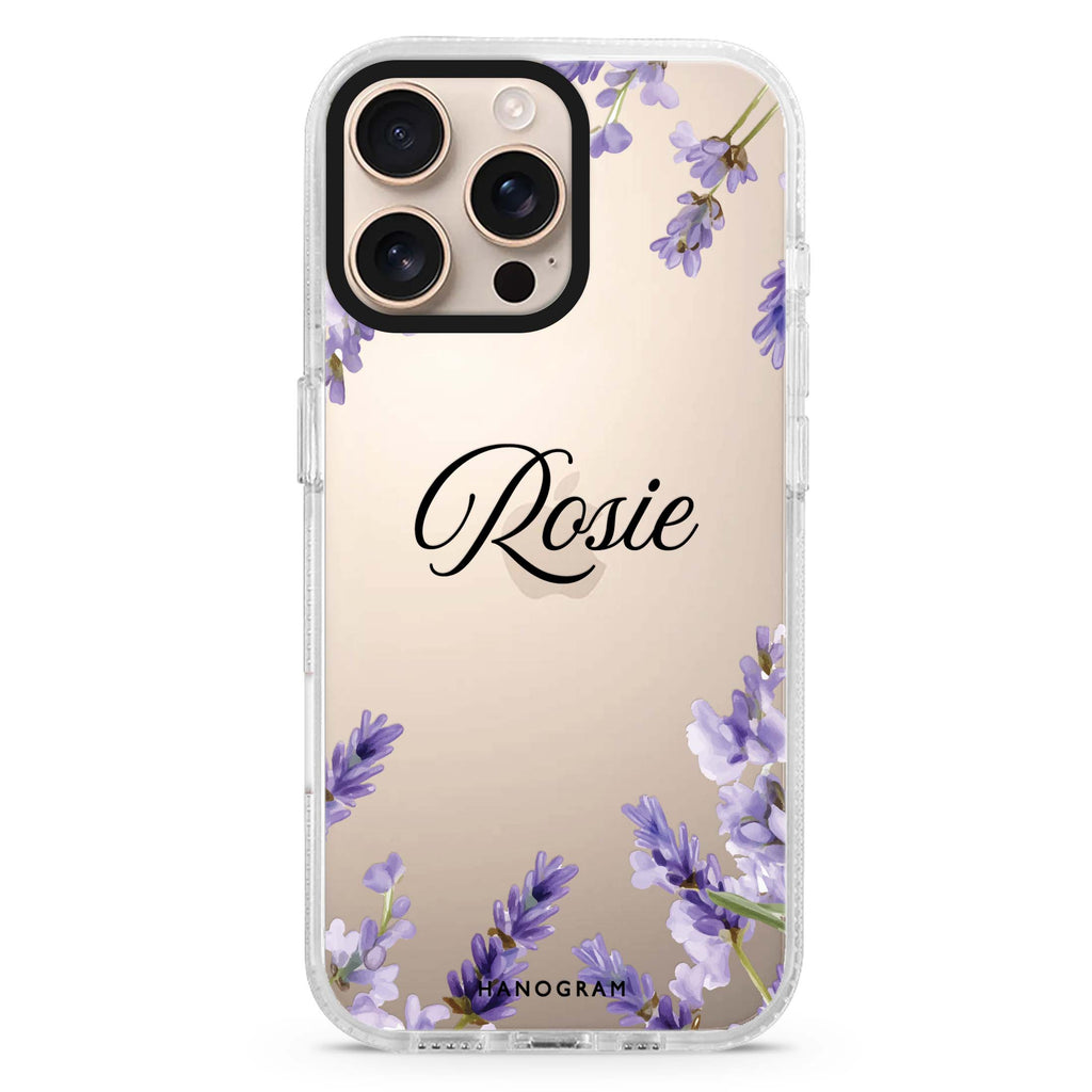 Lavender Corners iPhone Ultra Clear Case
