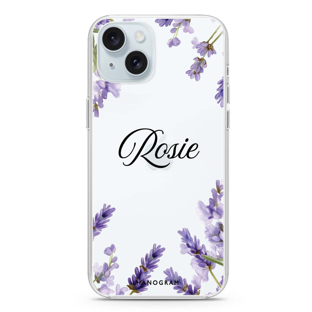 Lavender Corners iPhone Ultra Clear Case