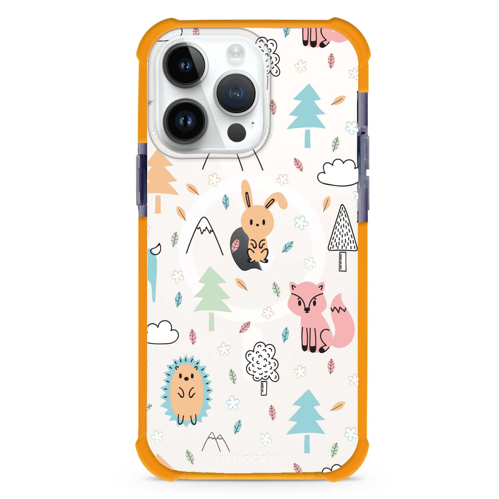 Whimsy Wildlife MagSafe Compatible Ultra Shockproof Case