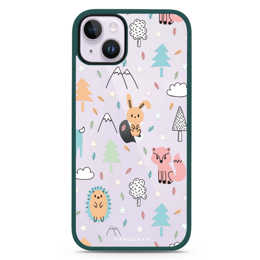 Whimsy Wildlife iPhone 15 Plus Impact Guard Bumper Case