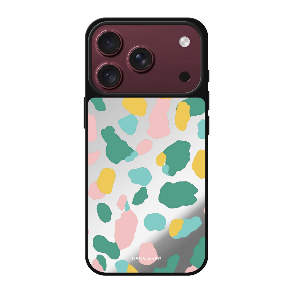Cotton Candy Leopard leopard animal food iPhone 18 Pro Max mirror case