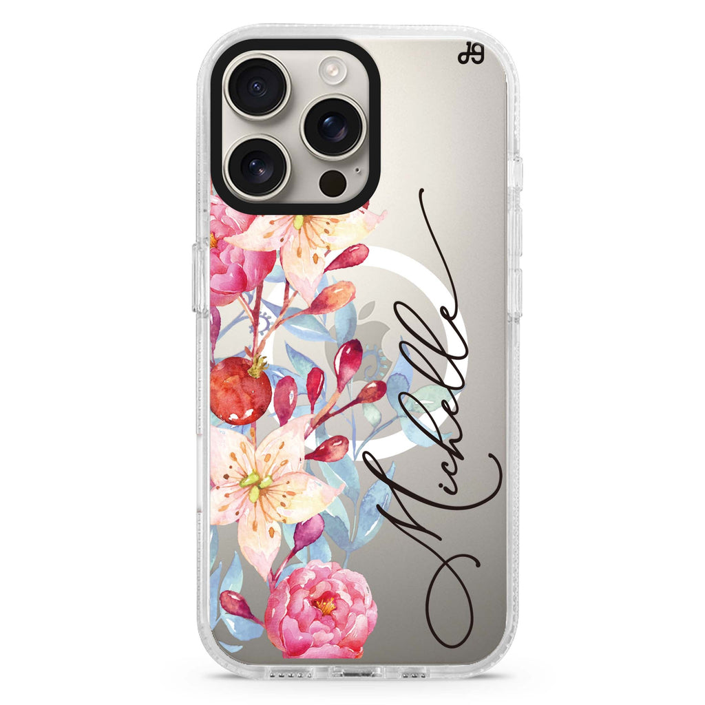 Affection Echo MagSafe Compatible iPhone 16 Pro Ultra Clear Case - Personalized and Stylish Protection